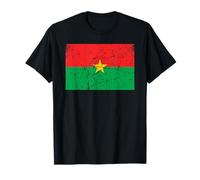 Bandiera del Burkina Faso grafica per uomo, donna, bambino Maglietta
