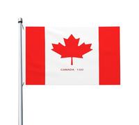 Bandiera del Canada, 3x5 piedi, resistente allo sbiadimento, per esterni, interni, casa, giardino, cortile, cartello decorativo