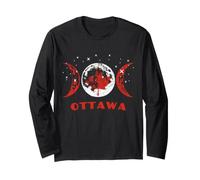 Bandiera del Canada di Ottawa Maglia a Manica