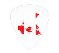 Bandiera del Canada Mappa Chitarra Plettri Plettri Per Chitarra Basso 12 Pacco