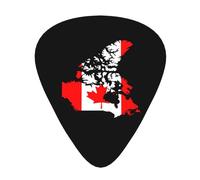 Bandiera del Canada Mappa Chitarra Plettri Plettri Per Chitarra Basso 12 Pacco