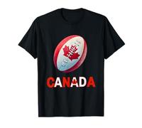 Bandiera del Canada Rugby per Gli orgogliosi Tifosi del Rugby Canadese Maglietta