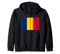 Bandiera del Ciad Felpa con Cappuccio