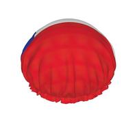 Bandiera Del Cile Cuffia Da Doccia Per Gli Uomini Cap Donne Riutilizzabile Impermeabile Lungo Spessa Cura Dei Capelli Breve Bagno