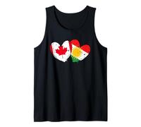 Bandiera del Cuore del Kurdistan del Canada Orgoglio curdo Canadese Canotta