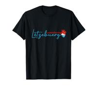 Bandiera del cuore del Lussemburgo: I love Luxembourg, Luxembourg Fans Maglietta