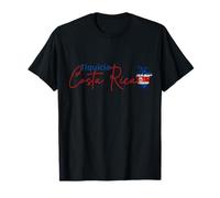 Bandiera del cuore della Costa Rica: amo i fan del Costa Rica, Costa Rica Maglietta