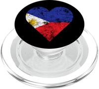 Bandiera del cuore dell'amore delle Filippine PopSockets PopGrip per MagSafe
