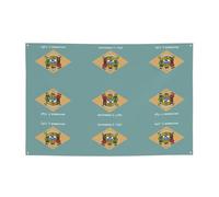 Bandiera Del Delaware Festa Festival Banner Decor Sfondo Bandiera Indoor Outdoor Raccolta Laurea Natale