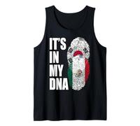 Bandiera del Dna del Messico E della Corea del Sud Canotta