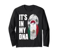 Bandiera del Dna del Messico E della Corea del Sud Maglia a Manica