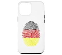 Bandiera Del Dna Tedesco Impronte Digitali Custodia per iPhone 12 Pro Max
