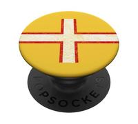 BANDIERA DEL DORSET SUD-OVEST INGHILTERRA SANTO WITE'S CROSS PopSockets PopGrip Adesivo