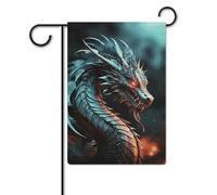 Bandiera del drago 30,5 x 45,7 cm poliestere double face bandiere da giardino bandiere di benvenuto banner decorazione esterna per cortile portico prato