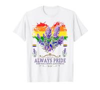 Bandiera del Gay Pride, idea costume da donna LGBT Rainbow Pride Maglietta