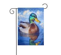 Bandiera del germano reale sull'acqua da giardino 30 x 45 cm verticale su entrambi i lati per case coloniche decorazioni esterne bandiera cortile