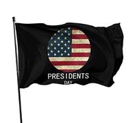 Bandiera del giorno dei presidenti 3x5 piedi Banner Poster Sfondo decorativo Decorazione da parete Poliestere Applicare a giardino Cortile Casa Dindoor Esterno