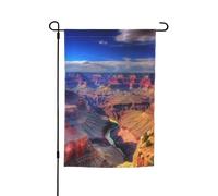 Bandiera del Grand Canyon, 12x18 pollici, bandiera da giardino bifacciale per interni, da appendere alla parete, poster, grande striscione, cartello, bandiere per esterni