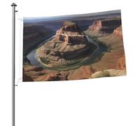 Bandiera del Grand Canyon Arizona, 0,6 x 0,9 m, stampa su entrambi i lati, bandiere da giardino, bandiera da cortile per esterni, bandierine regalo con occhielli, sfondo fotografico, per interni ed