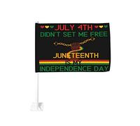 Bandiera del Juneteenth, il 4 luglio non mi ha liberato, il Juneteenth è il mio giorno dell'indipendenza, band