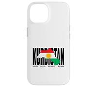 Bandiera del Kurdistan Newroz, Azadîa Curdi Il suo Biji Kurdistan Custodia per iPhone 14