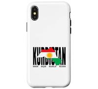 Bandiera del Kurdistan Newroz, Azadîa Curdi Il suo Biji Kurdistan Custodia per iPhone X/XS