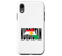 Bandiera del Kurdistan Newroz, Azadîa Curdi Il suo Biji Kurdistan Custodia per iPhone XR
