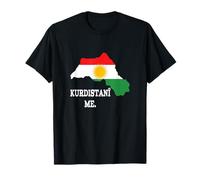 Bandiera del Kurdistan Nowruz, Bakur Rojava Bashur, Amo Il Kurdistan Maglietta