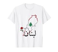 Bandiera del Libano, Beirut, Cedro, libanese, Heritage Design Maglietta