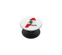 Bandiera del Libano, Beirut, cedro, libanese, Heritage Design PopSockets PopGrip Adesivo