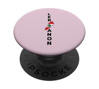 Bandiera del Libano, Beirut, cedro, libanese, Heritage Design PopSockets PopGrip Adesivo