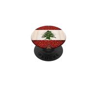 Bandiera del Libano, Beirut, cedro, libanese, Heritage Design PopSockets PopGrip Adesivo
