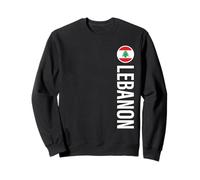 Bandiera del Libano Verticale Felpa