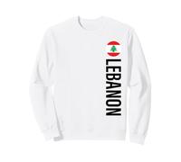 Bandiera del Libano Verticale Felpa