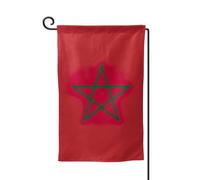 Bandiera del Marocco Stampa Bandiere di benvenuto Cortile Decorazione Esterna Tutte le Stagioni Giardino Patio Bandiera 30,5 x 45,7 cm Diverse