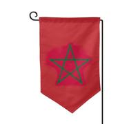 Bandiera del Marocco Stampa Bandiere di benvenuto Cortile Decorazione Esterna Tutte le Stagioni Giardino Patio Bandiera 30,5 x 45,7 cm Diverse