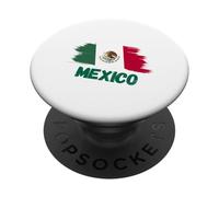 Bandiera del Messico, emblema del patrimonio PopSockets PopGrip Adesivo