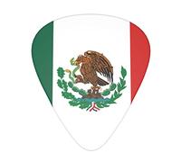Bandiera del Messico Il plettro per chitarra da 12 pezzi è adatto a varie chitarre elettriche, chitarre acustiche e bassi