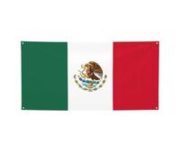 Bandiera del Messico, striscione per feste, striscione per tutti gli eventi, bandiere luminose per compleanno, Ringraziamento e altro ancora