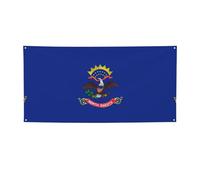 Bandiera del Nord Dakota con stampa versatile per feste, Ringraziamento e compleanno, per tutte le occasioni