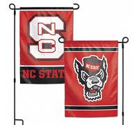 Bandiera del North Carolina State Wolfpack, 30,5 x 45,7 cm, stile giardino, 2 lati