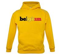 Bandiera Del Paese Belgio - Felpa Per Bambini - Amore Per La Capitale Bruxelles