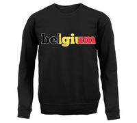 Bandiera Del Paese Belgio - Felpa Per Bambini - Amore Per La Capitale Bruxelles
