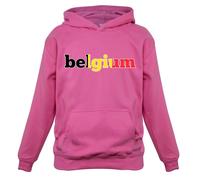 Bandiera Del Paese Belgio - Felpa Per Bambini - Amore Per La Capitale Bruxelles