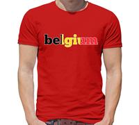 Bandiera Del Paese Belgio - T-Shirt Da Uomo - Amore Per La Capitale Bruxelles