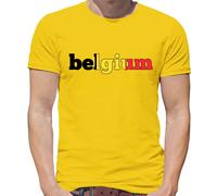 Bandiera Del Paese Belgio - T-Shirt Da Uomo - Amore Per La Capitale Bruxelles