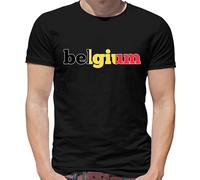 Bandiera Del Paese Belgio - T-Shirt Da Uomo - Amore Per La Capitale Bruxelles