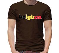 Bandiera Del Paese Belgio - T-Shirt Da Uomo - Amore Per La Capitale Bruxelles