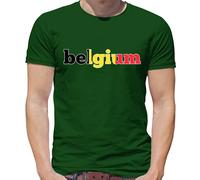 Bandiera Del Paese Belgio - T-Shirt Da Uomo - Amore Per La Capitale Bruxelles