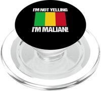 Bandiera del Paese maliano I'm Not Yelling Mali PopSockets PopGrip per MagSafe